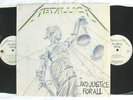 METALLICA -AND JUSTICE FOR ALL- 2xLPs ORIG 1988 ELEKTRA CLUB PRESS SHRINK INSERT