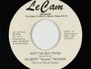 Sweet Soul 45 - Gilbert Coyote Deanda - Ain't No Big Thing - Le Cam - VG++ mp3