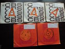 THREE CHICORY TIP UK DEMO 45's PLUS TWO OTHERS - ALL AT LEAST EX