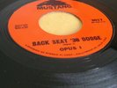 Opus I Back Seat '38 Dodge / In My Mind Mustang garage psych 7