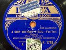 EUROJAZZ   Spike Hughes + Jack Jackson   A Ship Without A Sail   Decca F1748