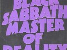 BLACK SABBATH MASTER OF REALITY LP VINYL 8 track heavy vinyl repress with emboss