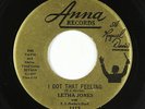 Northern Soul R&B 45 - Letha Jones - I Got That Feeling - Anna - mp3