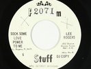 Northern Soul 45 - Lee Rogers - Sock Some Love Power - Premium Stuff VG+ promo