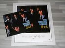 Rolling Stones - 12x5 Clear Vinyl LP + Signed Lithographic, NEU & OVP (D)