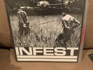 Infest Slave Red Vinyl Lp Spazz CR Rorschach Assuck