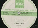 JOE JACKSON IN CONCERT 286 BBC TRANSCRIPTION SERVICES