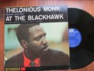 1961 JAZZ LP - THELONIOUS MONK - AT THE BLACKHAWK - RIVERSIDE 12-323