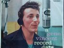 Gene Vincent - A Gene Vincent Record Date. 1958 Aussie Test Pressing 12
