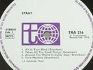 Stray LP - Stray / 1970 UK Die Cut Transatlantic Records Tra 216 Press IN Mint