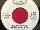 THE GREAT SCOTS   THAT'S MY GIRL, ROTTEN (1965) RARE GARAGE ROCK 45 PROMO   EPIC