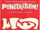 THE PYRAMIDS Penetration Here comes Marsha 1963 Original US SP 45 Surf Garage