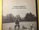 George Harrison All Things Must Pass LP Record 3 LP w/ Poster