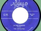 KEYNOTES In the Evening / Oh Yeah  Hm-M-M 45rpm Apollo 1957 original pressing