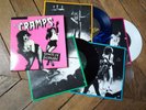 THE CRAMPS Smell of female BOX 4 Singles Colour vynil RARE