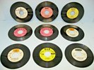 Lot: 9x 45 rpm Late 1960's PROMO/DJ Records:MONUMENT/AMY/MALA/DECCA/MGM/JUBILEE+