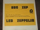 LED ZEPPELIN BBC ZEP LP Original Vinyl Live Rare 1971 Classic Rock King Kong