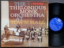 THELONIOUS MONK At Town Hall LP RIVERSIDE RLP 12-300 US 1959 DG MONO Donald Byrd
