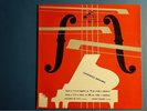 BRAHMS SONATA N°1&3 GIOCONDA DE VITO VIOLIN EDWIN FISCHER QALP 1ED ITALY MINT-