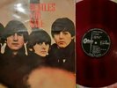 BEATLES FOR SALE RARE JAPANESE RED VINYL STEREO LP ODEON LABEL GATEFOLD SLEEVE