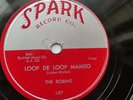 The Robins 78rpm Single 10-inch Spark Records #107 Loop De Loop Mambo & Framed