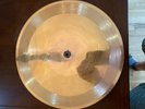 VINTAGE UNKNOWN STAMPER Metal Master Disc RECORD Copper Bronze Transcription