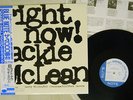 JACKIE MCLEAN RIGHT NOW BLUE NOTE BN-4215 Japan OBI VINYL LP