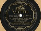 Irving Aaronson & His Commanders 'The Land of../Let's Do It' Victor 21745 10