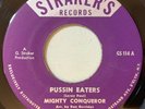 Mighty Conqueror - Pussin Eatin / Uncle Sam 45 Straker's Islands Calypso VG+ mp3