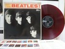 THE BEATLES / MEET THE BEATLES   RED WAX RARE JAPAN ORIG. ODEON LP w/INSERT EX+