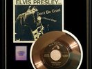 ELVIS PRESLEY HOUND DOG  45 RPM  GOLD METALIZED RECORD RARE NON RIAA 1950'S ORIG