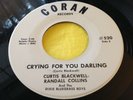 Rare North Carolina Bluegrass 45 : Curtis Blackwell & Randall Collins   Coran