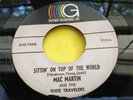 Rare Bluegrass Boogie 45 : Mac Martin   Sittin On Top Of The World   Gateway 762