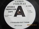 JERRY JACKSON..IT'S ROUGH OUT THERE..FANTASTIC UK DEMO ISSUE CAMEO PARKWAY P.100