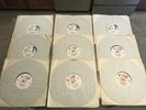 Wolfman Jack Radio Show 9 LP Set USAF Series #1, 4, 6, 16, 26, 29, 30, 39, 75