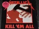 Metallica Kill 'Em All US '88 Reissue LP w 2 Bonus Tr Elektra 60766-1 In-Shrink