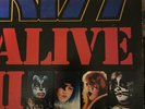 kiss Alive  2 vinyl Double Lp G+Plus Has The Poster And All Original Sleeves Sl