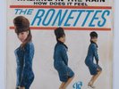 Girl Group 45 RONETTES Walking In The Rain PHILLES VG+ picture sleeve