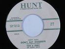 Teen Rockabilly 45 TOM & JERRY Don't Say Goodbye HUNT VG+ paul simon HEAR