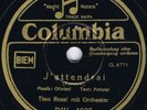 78 rpm TINO ROSSI J'attendrai German 1938 shellac Columbia 10