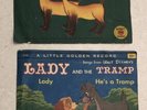 2 Lady And The Tramp D214 D190 78 1955 Little Golden Record Walt Disney’s