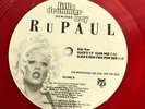 RARE RuPaul Little Drummer Boy 12-inch vinyl remix EP album (Red Vinyl)