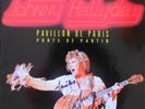 disques vinyles 33T-Johnny Hallyday-autographe-Pavillon de Paris- album live-TBE