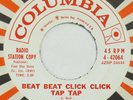 CAROL HALL Beat Beat Click Click / I Wish I Was Train COLUMBIA 45 popcorn HEAR