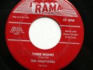 HARPTONES Doo Wop 45rpm That's The Way It Goes b/w Three Wishes HEAR