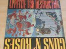 Guns N’ Roses - Appetite For Destruction Vinyl LP 1987 Geffen RARE Banned Robot 