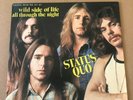 STATUS QUO wild side of life PROMO white label 76 SPAIN EX+ RARE  vertigo swirl