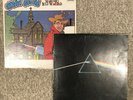 DAVID BOWIE;THE MAN WHO SOLD THE WORLD and PINK FLOYD:DARK SIDE OF THE MOON VINY