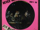 SEX PISTOLS: Never Mind The Bollocks LP (UK, pic disc, custom die-cut sleeve