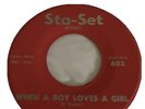 THE VOWS - When A Boy Loves A Girl -  Northern SOUL 45 EX+